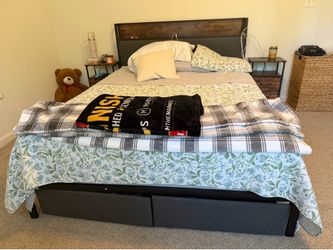 Queen size bed frame