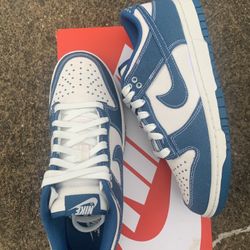 Nike Dunks Low Retro “Industrial Blue Sashiko”