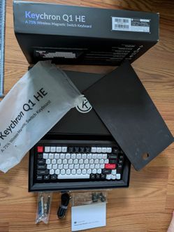 Keychron Q1 HE Magnetic Wireless Mechanical Keyboard