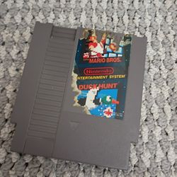 Nintendo Nes Super Mario Duck Hunt Game Original  