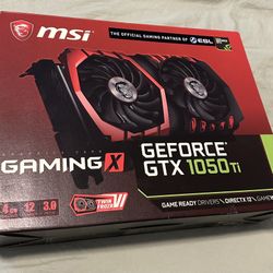 MSI GTX 1050Ti Gaming X