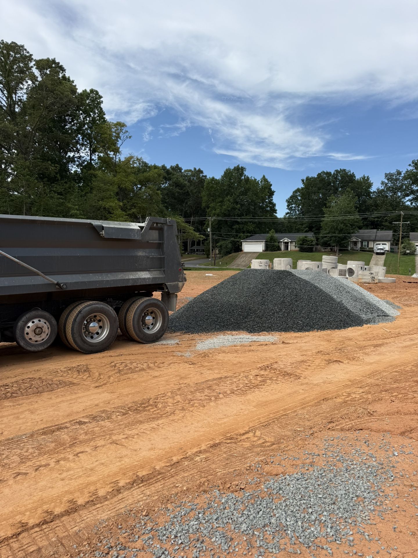 Up To 23 Tons of Gravel Delivered