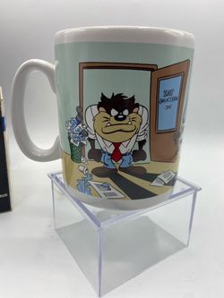Vintage Looney Tunes Tasmanian Devil 30 oz jumbo Mug
