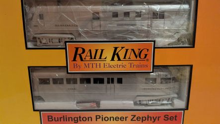 MTH Railking Burlington ZephyrTrain Set Proto One
