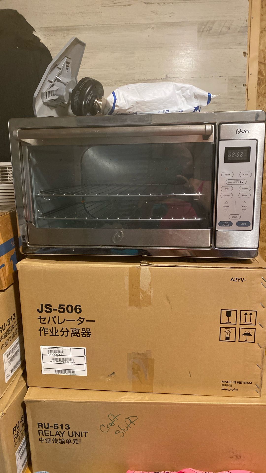 Oster conventional oven digital