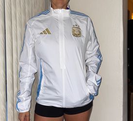 adidas Unisex Reversible Argentina AFA Rain and Wind Jacket