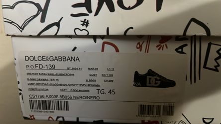 Dolce & gabbana men 11.5 shoe