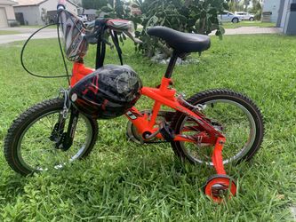 Avigo bike and helmet