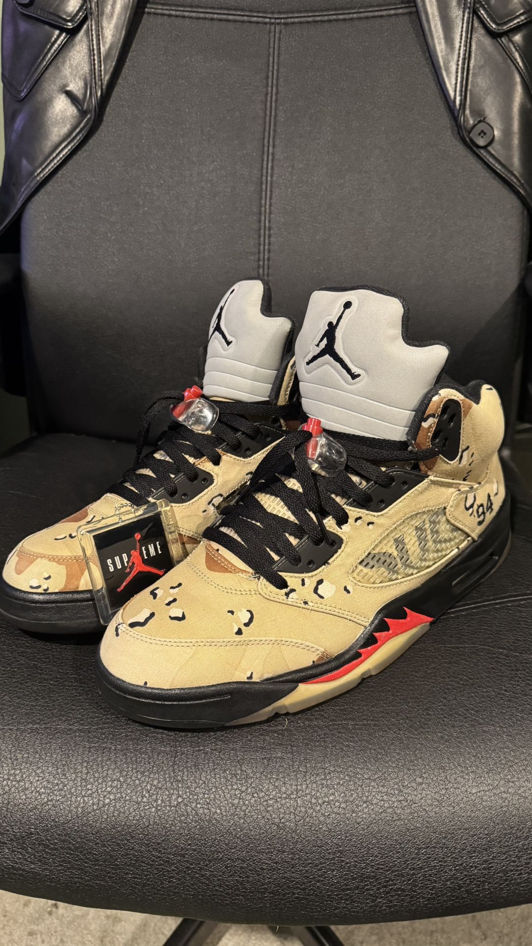 Air Jordan Supreme 5 Camo Size 12