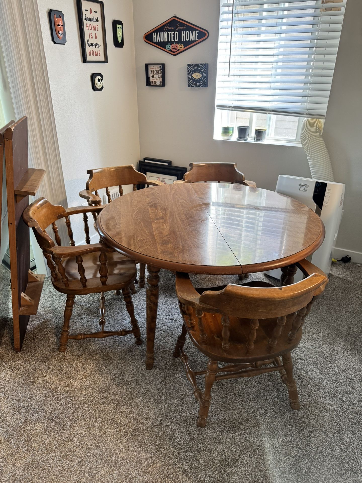 Vintage Ethan Allen Table And Chairs