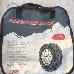 Diamond Back Tire Chains New
