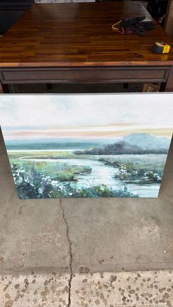Large Landscape Canvas Wall Art Painting