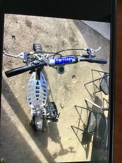 Gas motor scooter