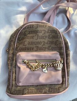 Juicy couture backpack purse