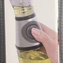 Press And Measure Oil And Vinegar Dispenser 17oz/500ML