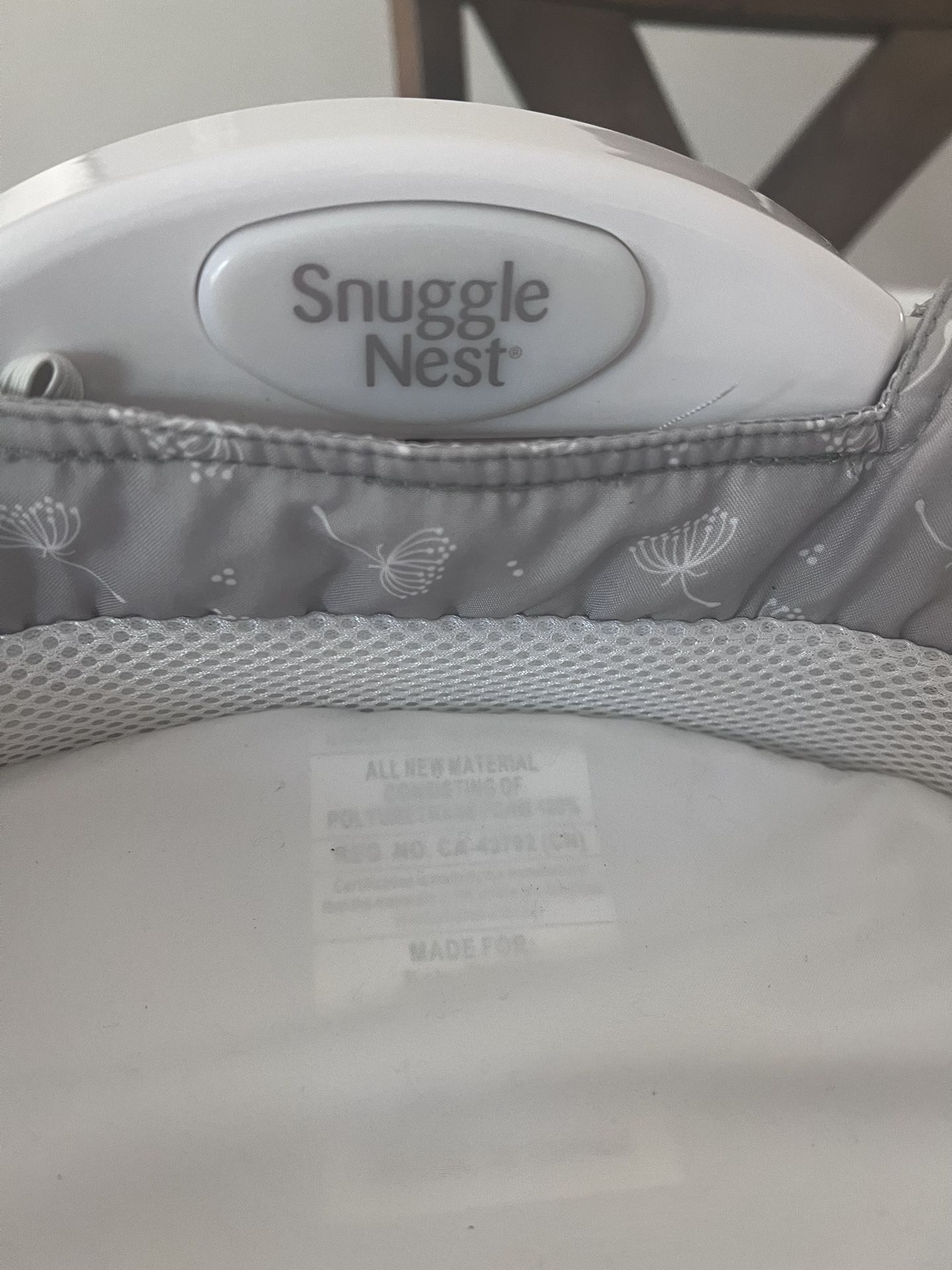 Baby Delight Snuggle Nest Portable Infant Lounger | Unique patented design | Trees