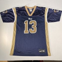 St Louis Rams Kurt Warner Puma Jersey Youth Shirt Size XL for Sale