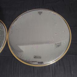 2 Remo Drum Heads