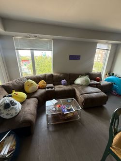 6 Seater Electric Sectional Couch