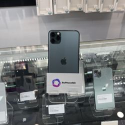 Apple iPhone 11 Pro Max 64GB Midnight Green Unlocked | $80 Down Take Home Today 