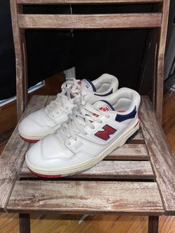 New Balance 550 Aime Leon Dore White Navy Red