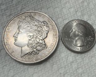1885 Morgan Silver Dollar 