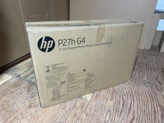 HP P27h G4 27" FHD IPS Monitor, In Box (4 available, $120 each)