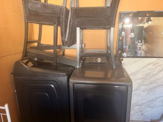 Samsung washer & dryer & kitchen dining set