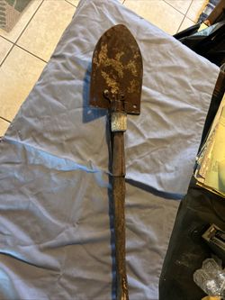 1965 USA Ames trench Folding Pick Shovel