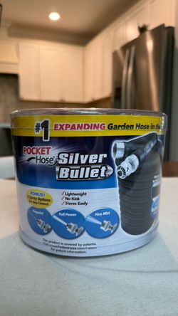 Pocket Hose Silver Bullet Expanding Garden Hose