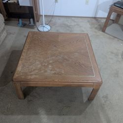 Coffee Table With Matching Side Table