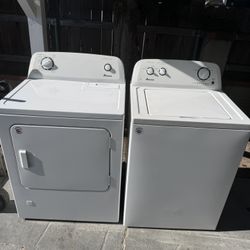 XL Washer And Gas Dryer 