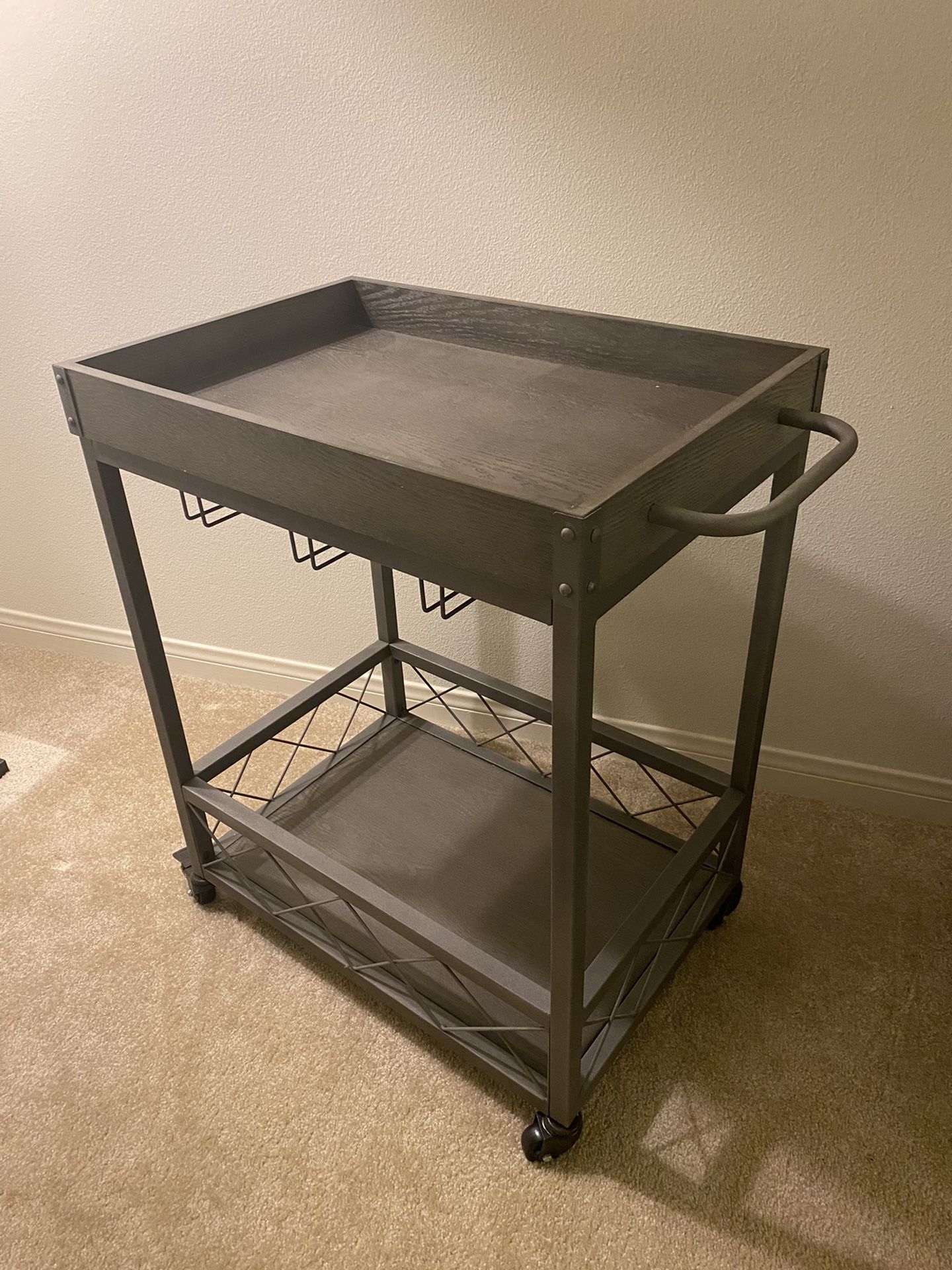 Modern Farmhouse Bar Cart