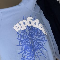 Blue Spider Hoodie