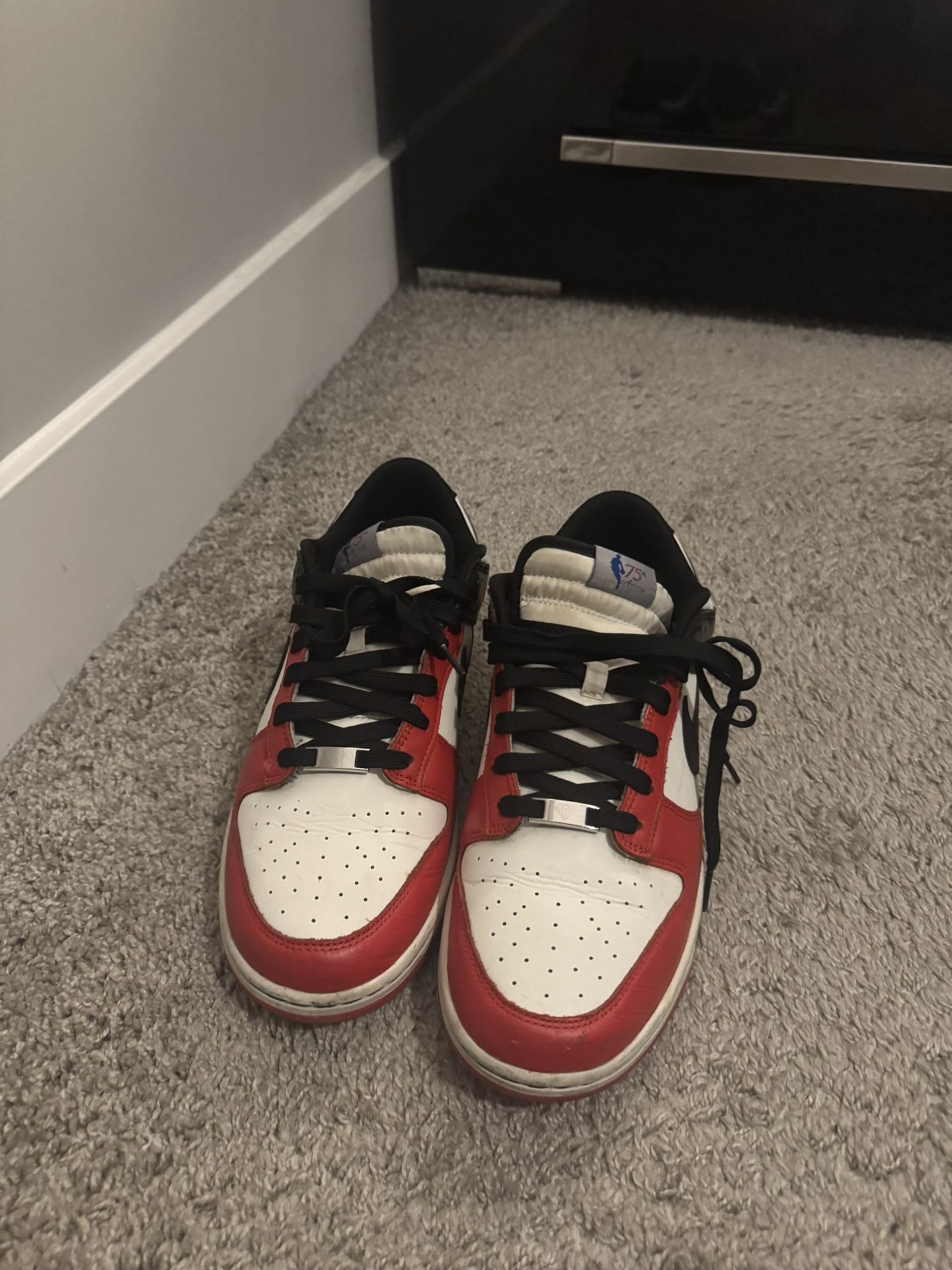 Nike Dunk Low EMB NBA 75th Anniversary Chicago