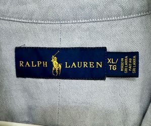 Classic Ralph Lauren Long Sleeve Casual Cotton Shirt Size XL