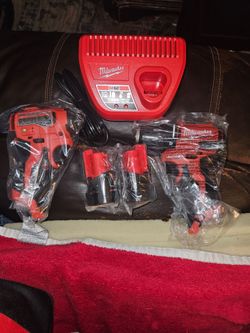 Milwaukee M12 Subcompact Brushless Drill Combo Kit New