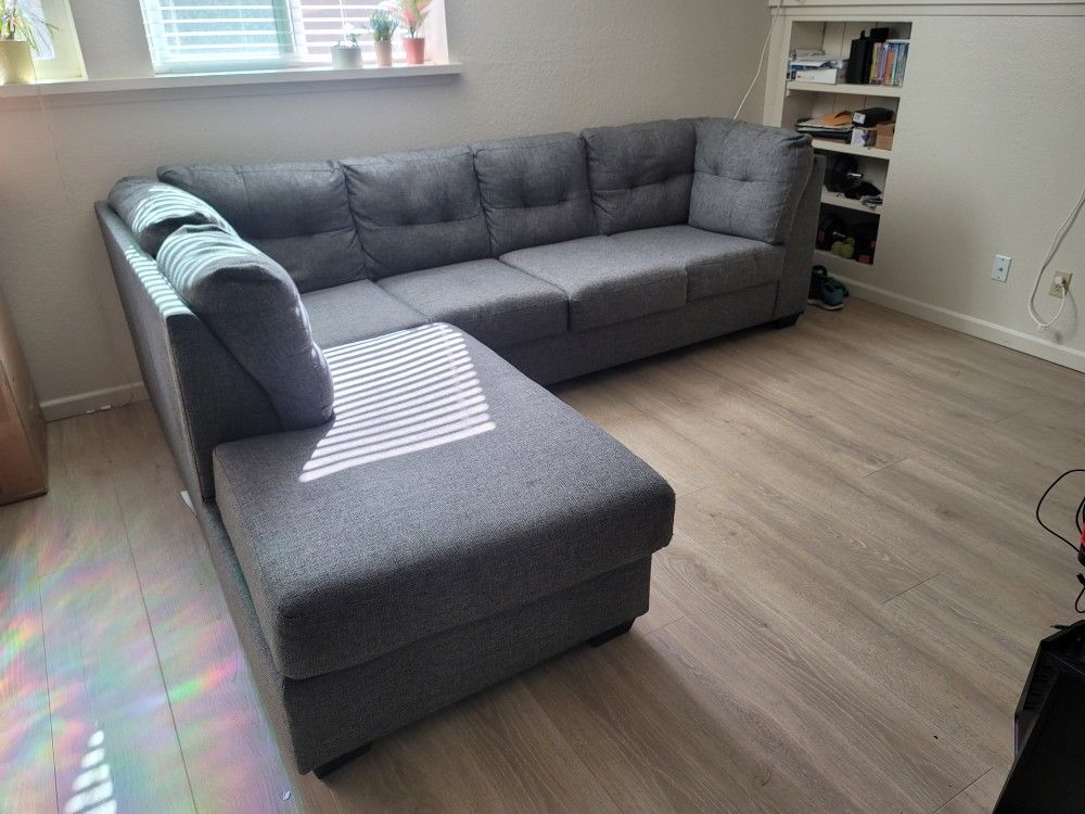 Living Spaces Sectional Sofa Bed
