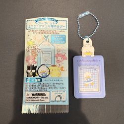 Sanrio Mini Photo Charm Keychain Pekkle