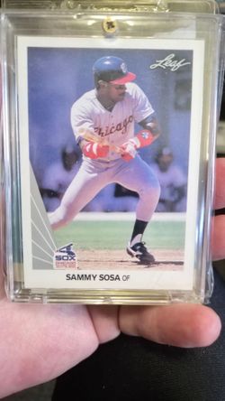 Sammy Sosa Leaf ROOKIE CARD