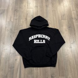 Black OG Raspberry Hills Hoodie Brand New Size Medium and Large - GV Gallery
