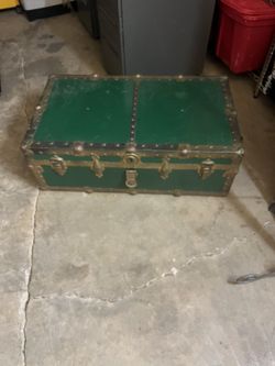 Vintage storage trunk