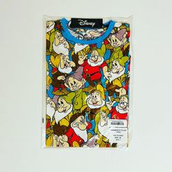 Cakeworthy Disney Snow White and the Seven Dwarfs AOP T-Shirt Unisex Size M