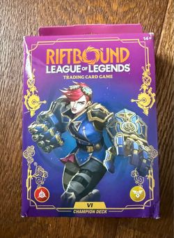 Riftbound: League of Legends TCG – Vi Champion Deck (New/Sealed)