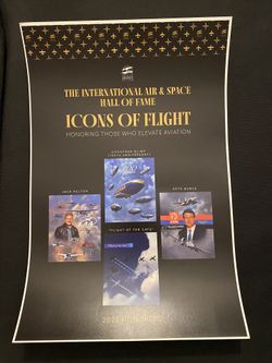 Air And Space Hall Of Fame Poster Goodyear Blimp 100th Anniversary 