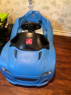 Step 2 blue car