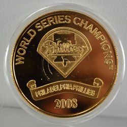 2008 Philadelphia  Phillies World Series Coin