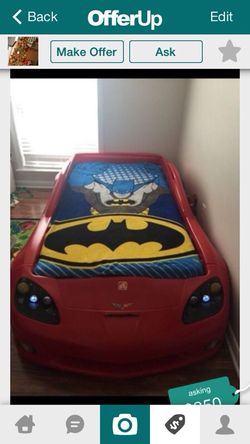 Corvette bed with headlights