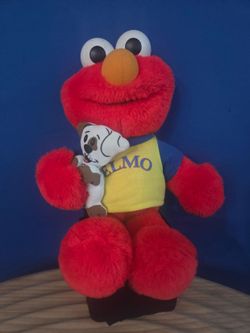 2002 Fisher-Price Sesame Street "My Elmo" Interactive  15" Plush Toy