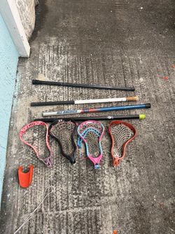 Lacrosse shafts and heads